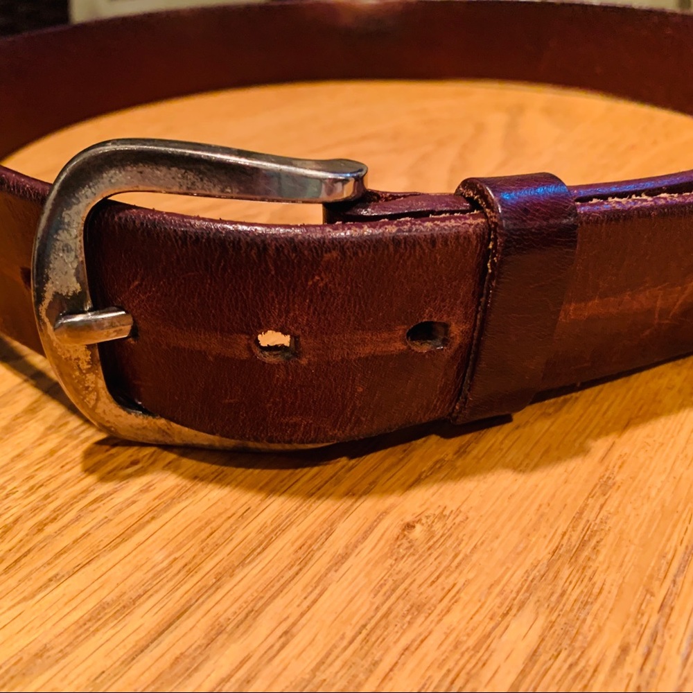 Vintage Calvin Klein Jeans Leather Belt